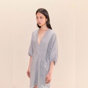 Deiji Studios The Thread Line Dress - Field Check